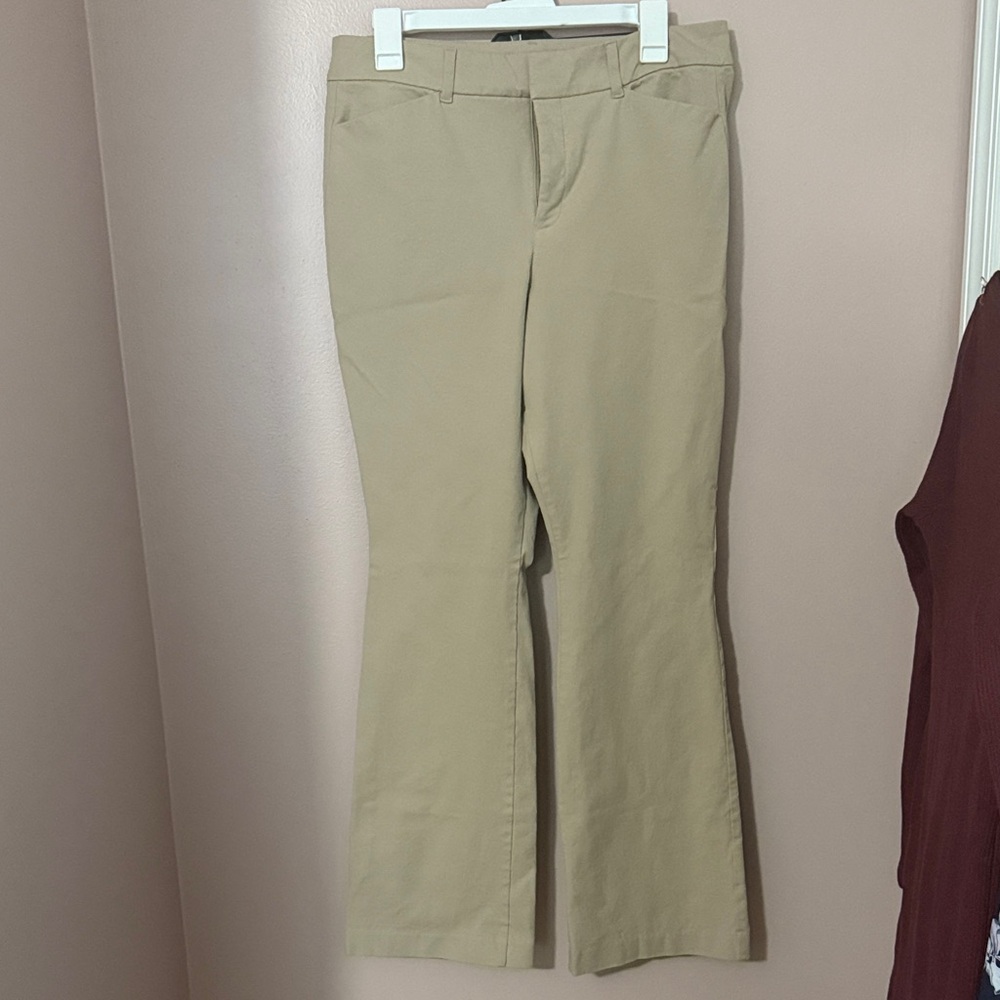 Old Navy Tan Boot Cut Pants